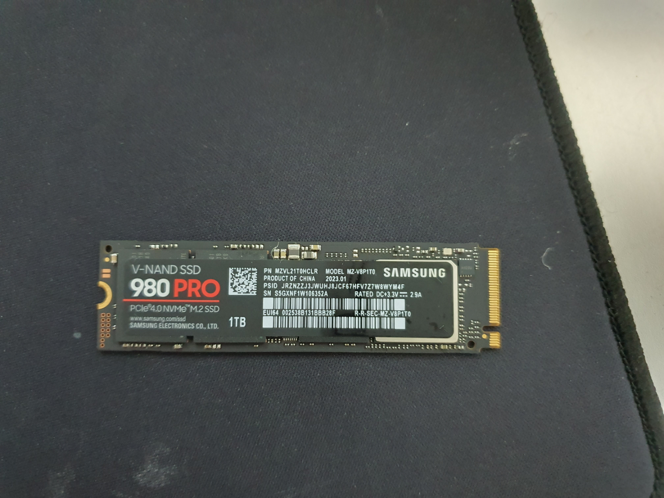 정품 삼성전자 SSD 980 PRO 1테라