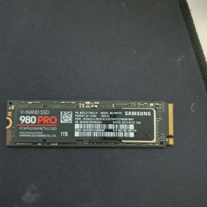 정품 삼성전자 SSD 980 PRO 1테라