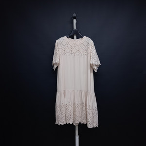 SJSJ 춘하 펀칭아일렛 롱 원피스 44.55