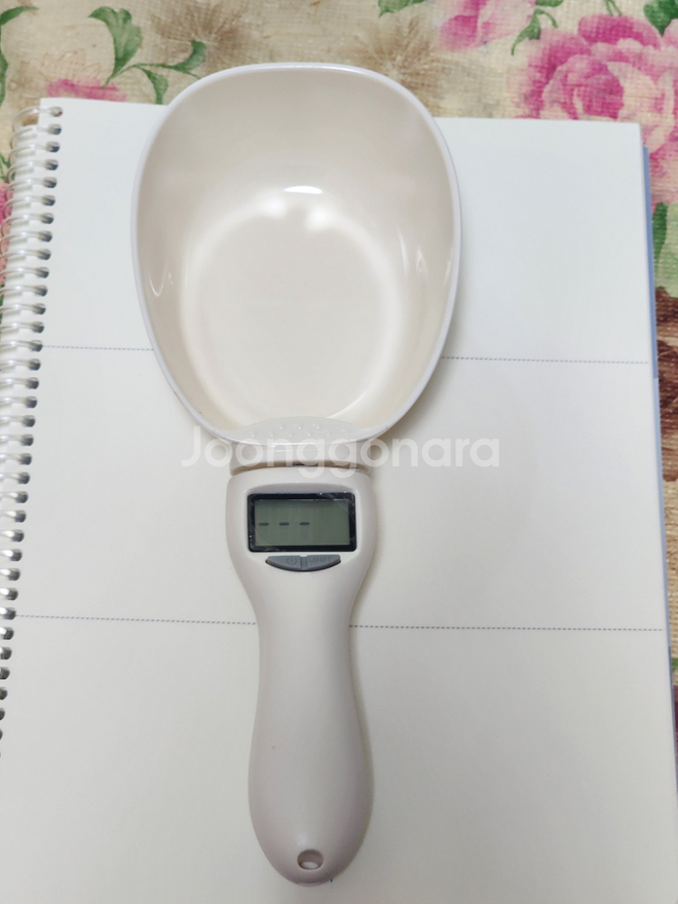 새제품 반려동물 사료계량 스푼저울 택배비포함--2