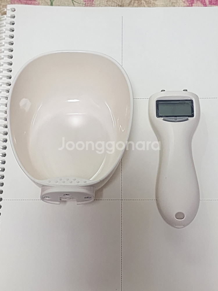 새제품 반려동물 사료계량 스푼저울 택배비포함--1