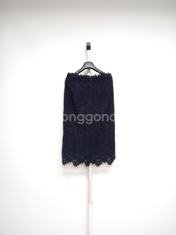 타임 TIME 레이스 아일렛 롱 스커트 28--1