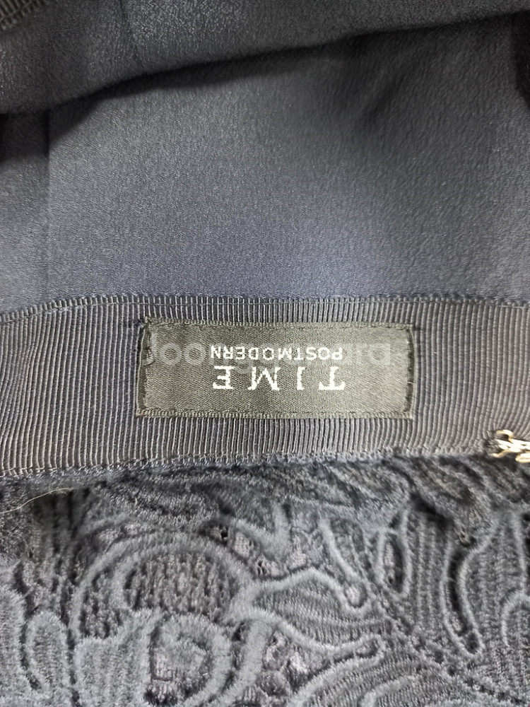 타임 TIME 레이스 아일렛 롱 스커트 28--8