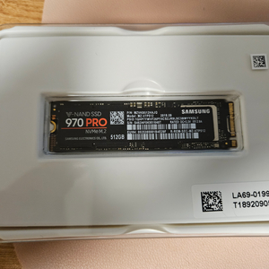 삼성 970 프로 512기가 MLC SSD