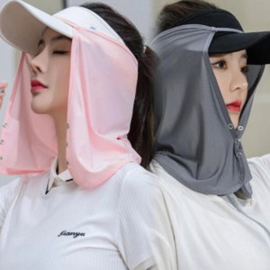 새상품 모자 선스크린 자외선차단 야외할동햇빛가리개