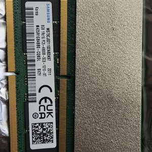 노트북 RAM 8g(ddr5) 2개