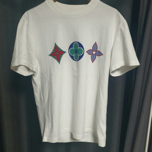 [M/백화점판] 루이비통 모노그램 로고 반팔 티셔츠