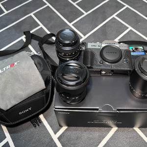후지필름 XT30 및 렌즈 3개 판매합니다