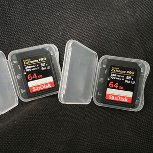 센디스크 SD 카드 64g UHS-II 2매