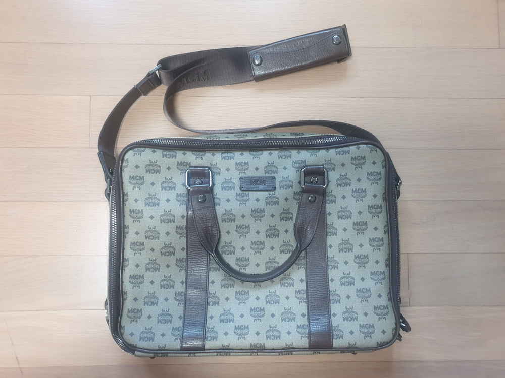 MCM 비세토스 서류가방--0