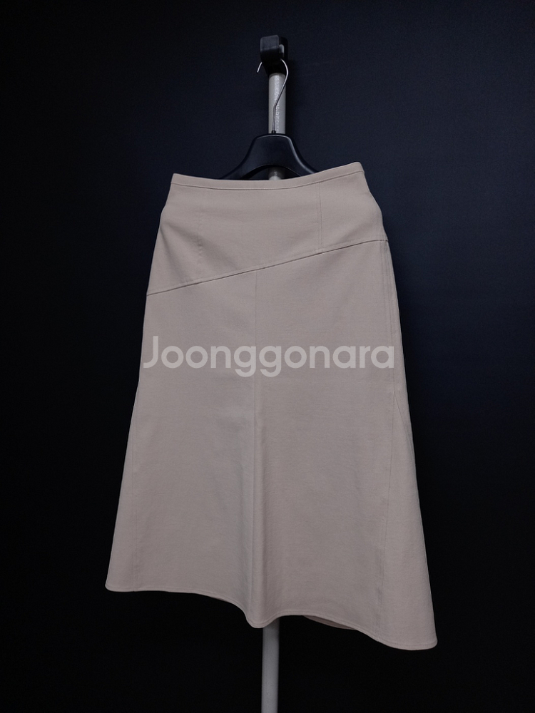 새 주크 ZOOC 춘하 하프하이웨스트 플레어 롱 스커트--3