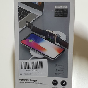유삼스 2in 1 애플워치 아이폰 충전기 새제품