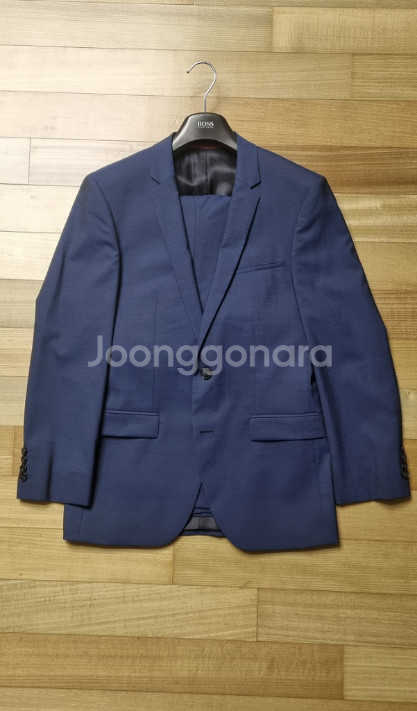 [새제품]휴고보스 버진울정장 셋업 네이비 / 실내시착--1