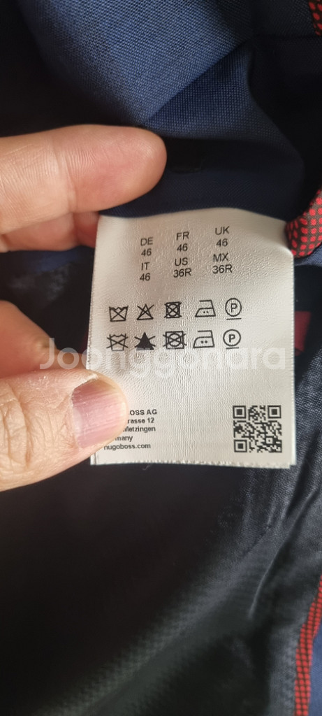 [새제품]휴고보스 버진울정장 셋업 네이비 / 실내시착--9