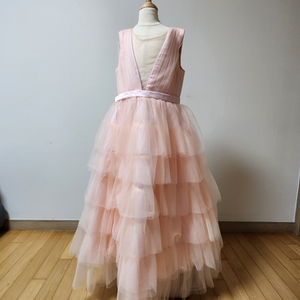 촬영용 청순 유아동 핑크 드레스