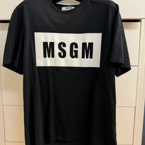MSGM logo print t-shirt (XL)