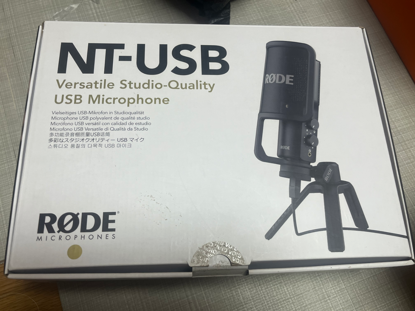 RODE NT-USB 마이크