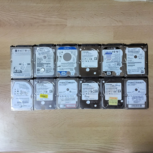 11 컴퓨터 저장용 HDD 500GB 하드 12개 판매