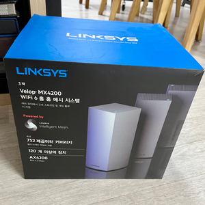 linksys 공유기 MX4200 3팩