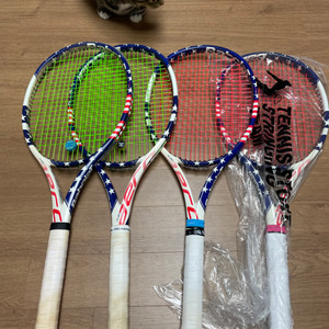 바볼랏 에어로vs us플래그 에디션 4자루