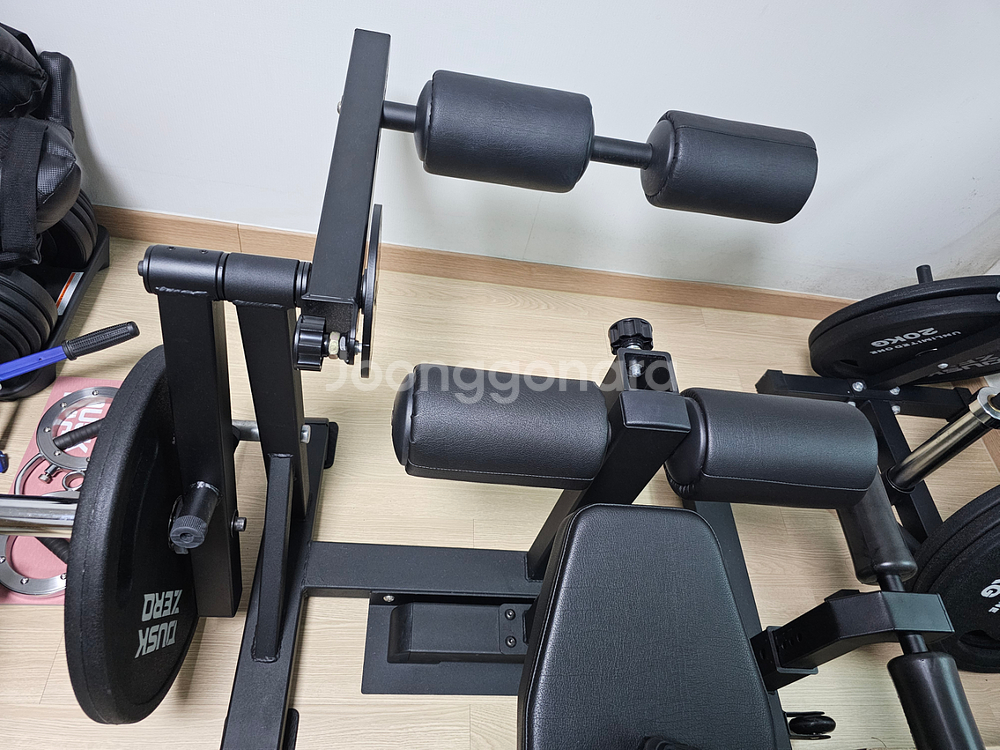 훔트 레그익스텐션,인클라인벤치,더스크랙 바벨원판--3
