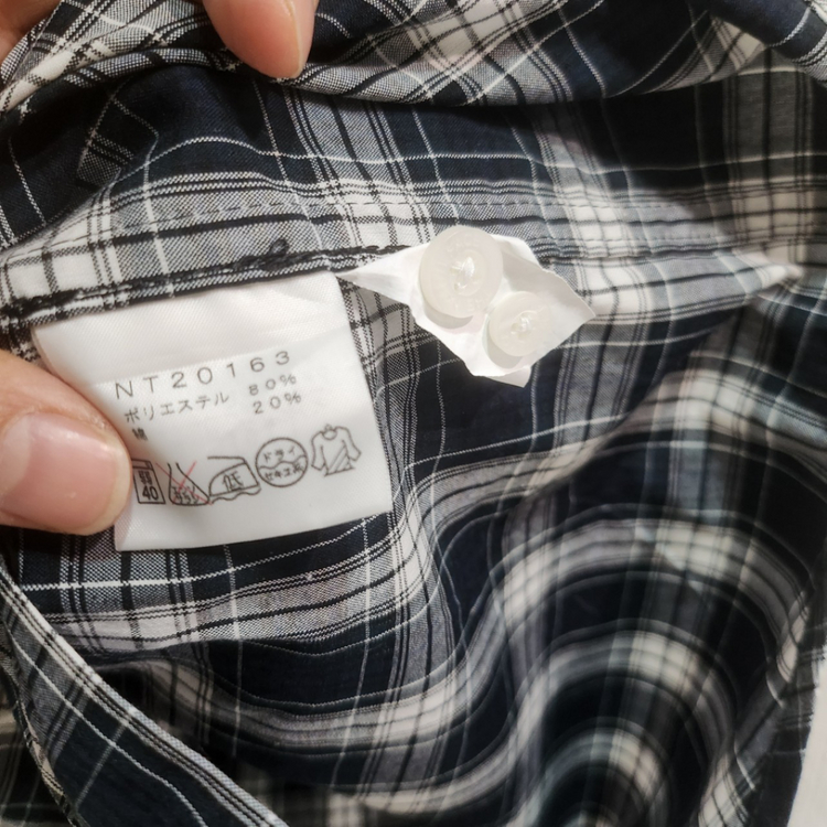 (정품 미사용) 노스페이스 셔츠 m--4