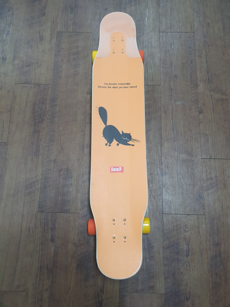 롱보드 46인치 새상품 스위피 데크 언노운 휠 트럭 이미지