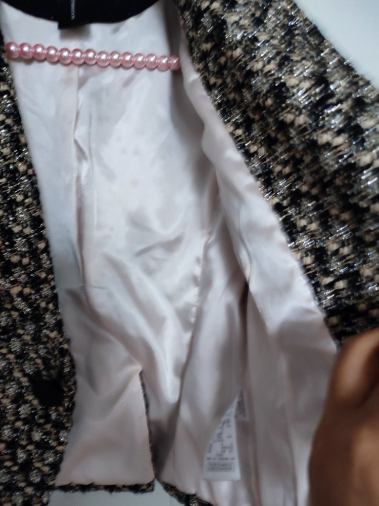 (사용감없음) 매긴나잇브릿지 트위드 자켓 m--2