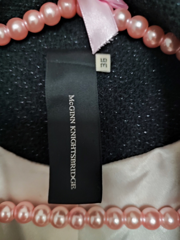 (사용감없음) 매긴나잇브릿지 트위드 자켓 m--5