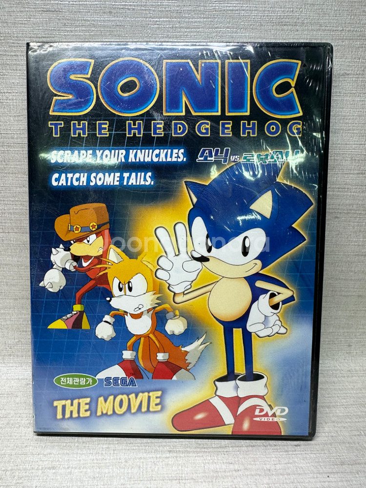 소닉 vs 로봇소닉 SONIC 2002년/미개봉DVD--0