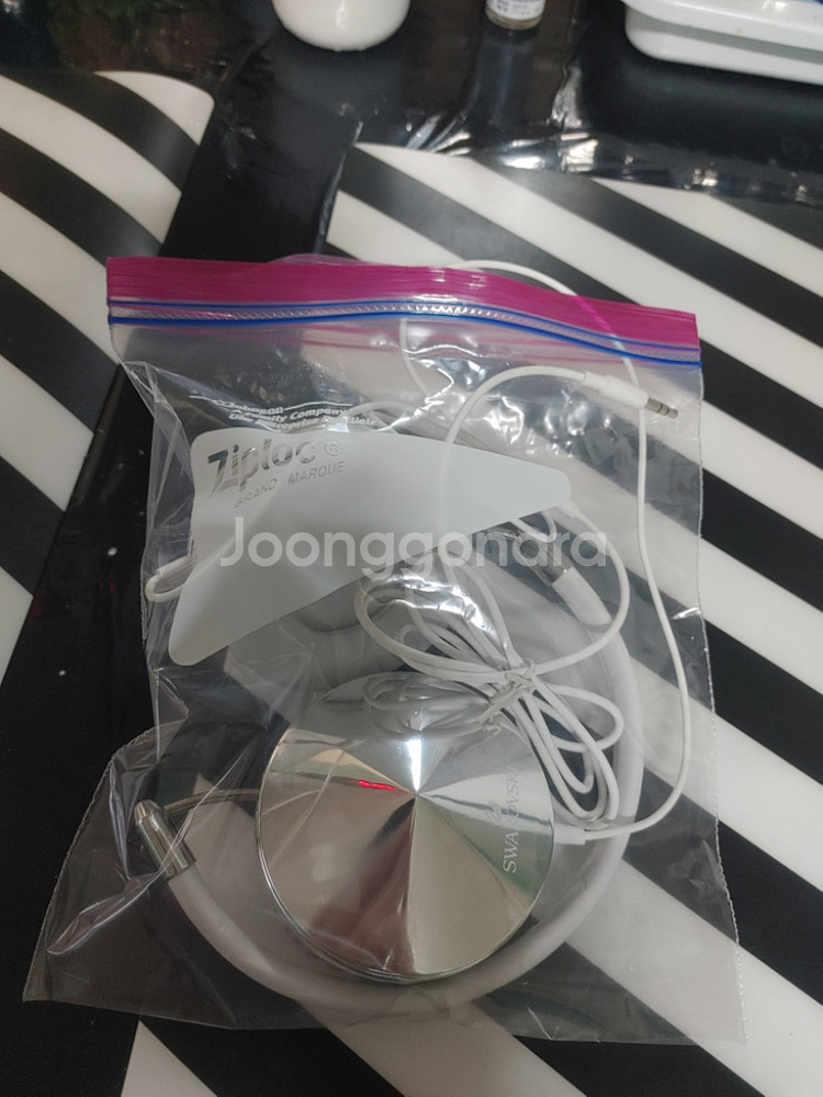스와로브스키 헤드셋 헤드폰--4