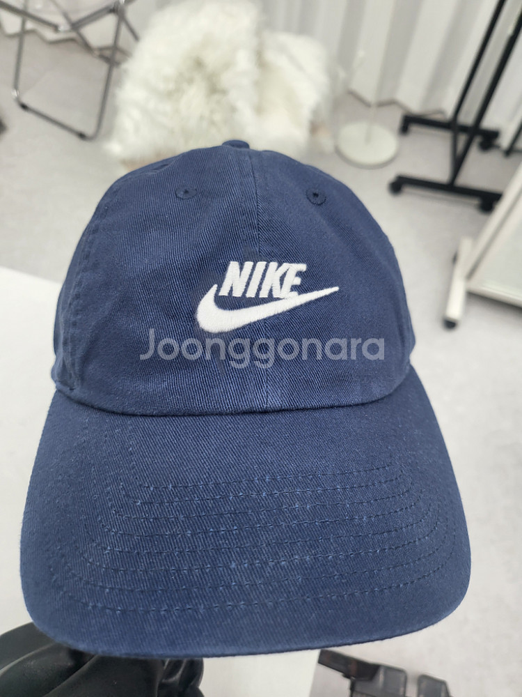 볼캡 야구 모자 네이비 헤리티지 워싱 나이키--3