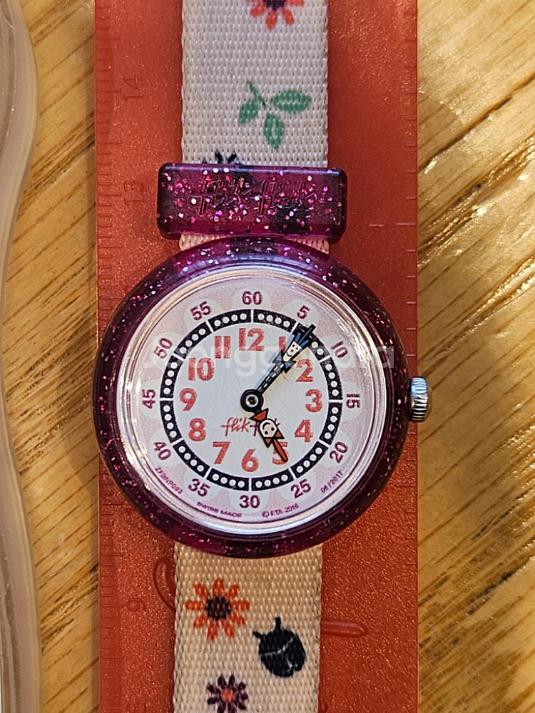 스와치 플릭플락 여아용 시계 판매--3