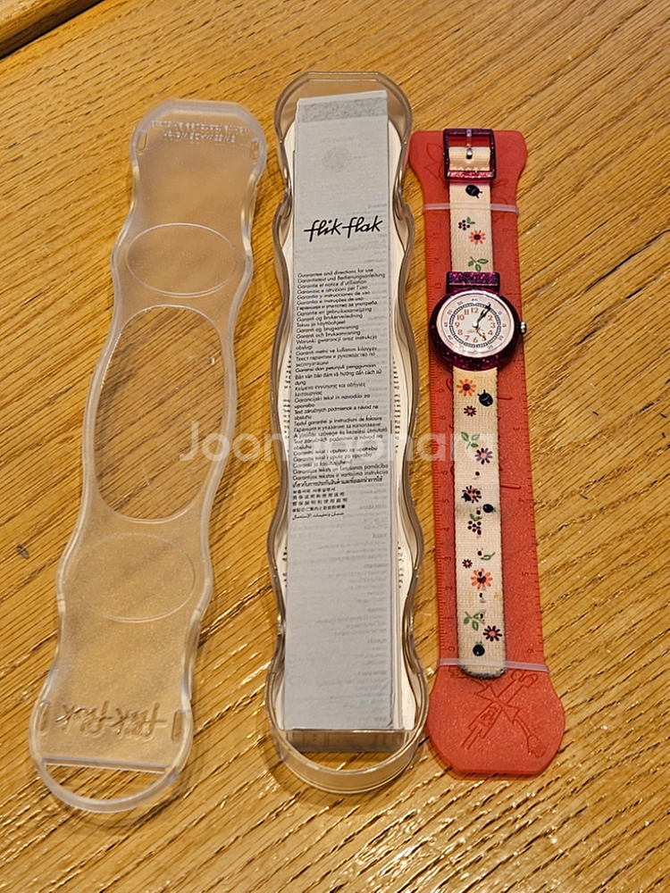 스와치 플릭플락 여아용 시계 판매--1