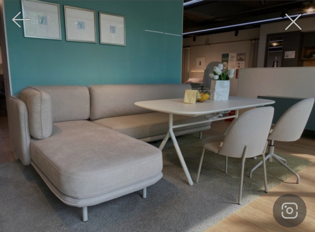 한샘 유로 604 로쉬 식탁세트--3