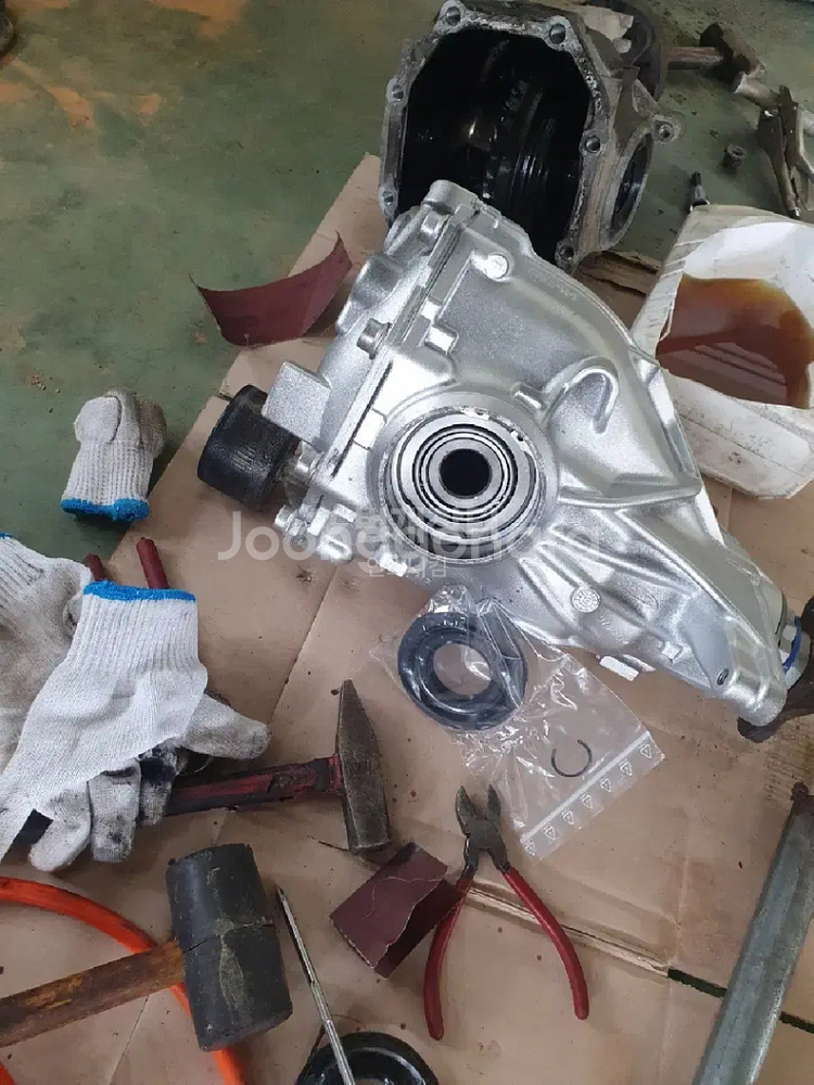 bmw f10 뒷데우 디퍼런셜박스--1