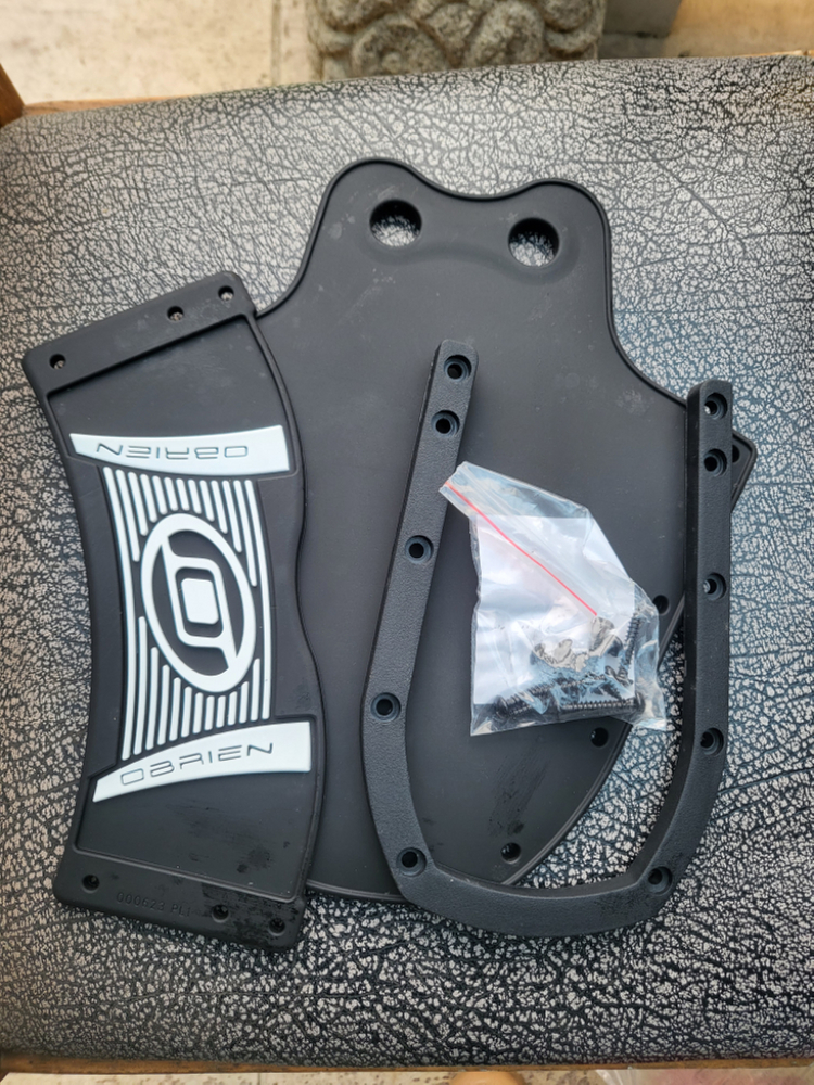 초보 수상스키 고무바인딩--1