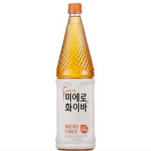 [미개봉] 미에로화이바 음료 용량 1.2L 9개