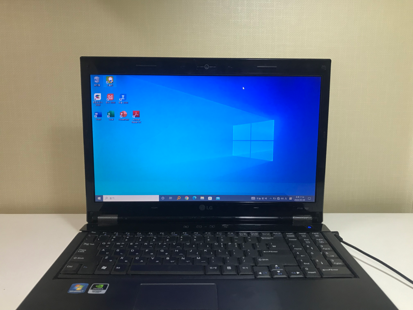 i5 엘지노트북 R570 15 램4 ssd120