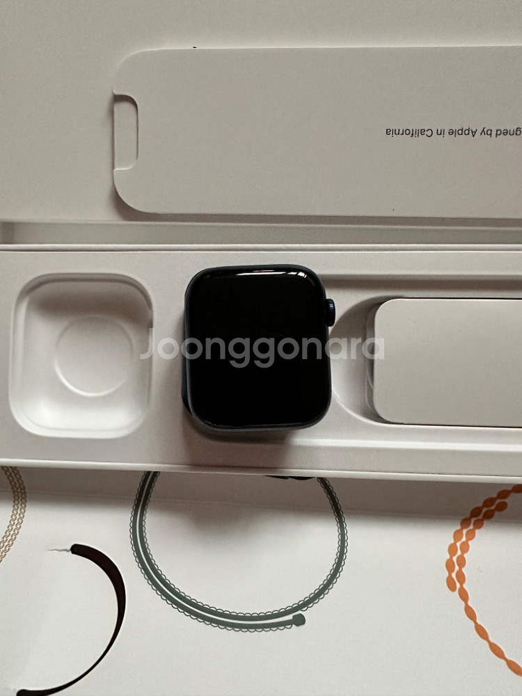 애플워치6 44mm 딥네이비 알루미늄 셀룰러+gps--4