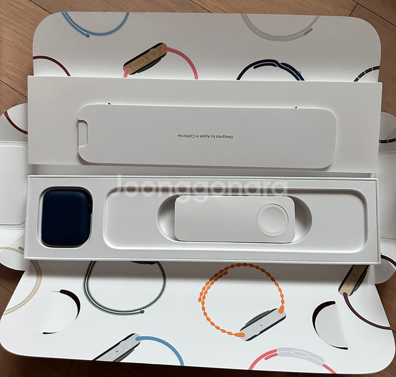 애플워치6 44mm 딥네이비 알루미늄 셀룰러+gps--2