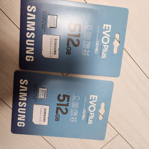 삼성 마이크로 SD카드 EVO Plus 512GB 1개