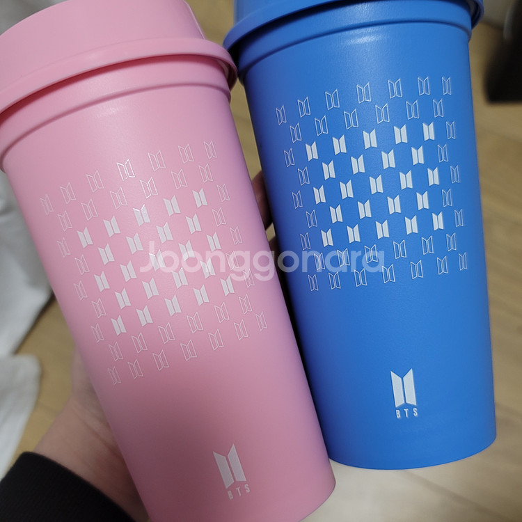 [배송비 포함] BTS 팝업스토어 리유저블 텀블러 세트--1