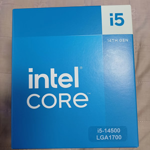 인텔 14세대 CPU I5 14500 미개봉
