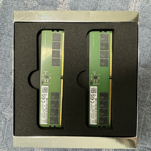 삼성 DDR5 16GB RAM(메모리) 2개 판매합니다