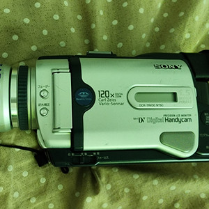 소니 6mm dv캠코더 trv30