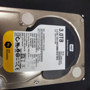 WD3000FYYZ 웨스턴 디지털 RE 3테라바이트