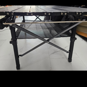 아베나키 블랙에디션 알루미늄 롤 테이블 캠핑 테이블