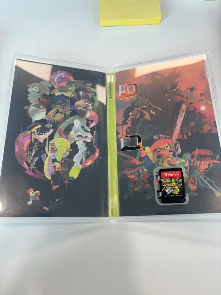 스플래툰3 닌텐도 게임 칩--1