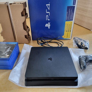 ps4 슬림 블랙 +타이틀6장